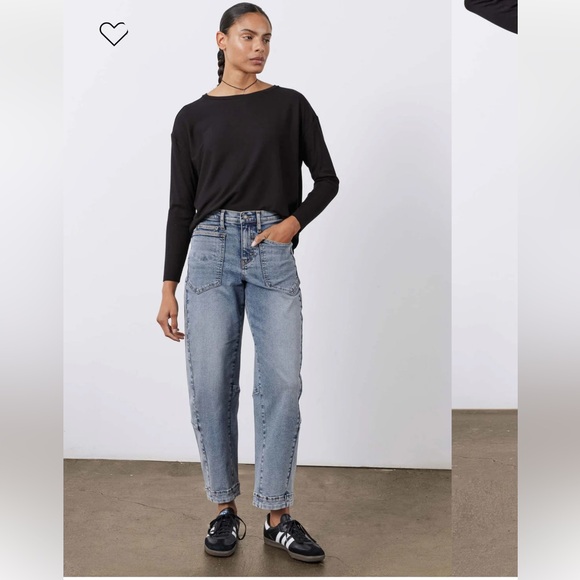 Ruti Denim - Ruti The Slouchy Jeans 2.0 light wash size 8